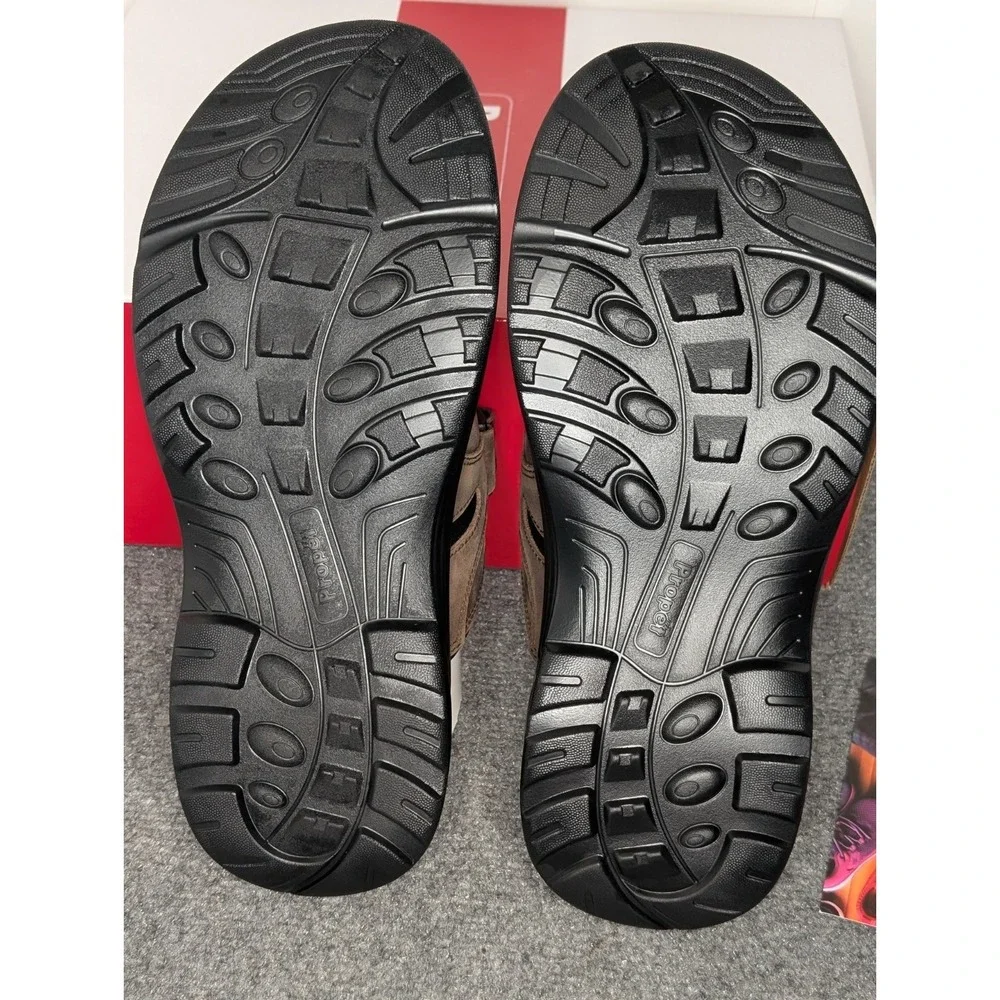 Propet Vero Slide Men's Size 10.5 X (3E) Brown Casual Sandals MSV003LBRNX-10H‎